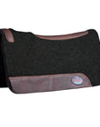 HILASON Western Wool Felt Horse Saddle Pad MADE IN USA Black