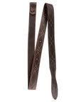 Marting Saddlery 1 3/4" Stitched Leather Long Latigo Cinch Strap for Western Saddles
