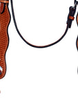 HILASON Western Horse American Leather Headstall Tack Tan