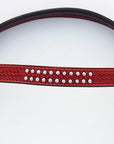 HILASON Western Horse American Leather Headstall Tack Mahogany