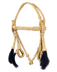 HILASON Western Horse Rawhide Leather Headstall Tack Tan