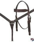 HILASON Western Horse Saddle American Leather Flex Tree Trail & Pleasure Brown