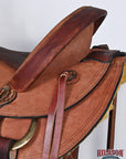Hilason Western Horse Saddle American Leather Ranch Roping Cowboy