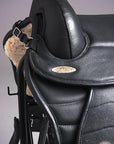 Horse English Treeless Saddle Hilason Endurance Trail Pleasure Leather