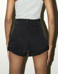 The Stella High Rise Denim Shorts