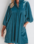 Charlie Corduroy Button Dress
