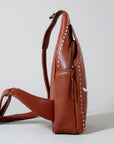 Magnolia Rodeo Genuine Leather Sling Bag | Houston Livestock Show and Rodeo
