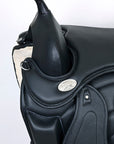 Horse English Treeless Saddle Hilason Endurance Trail Pleasure Leather