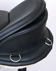 Horse English Treeless Saddle Hilason Endurance Trail Pleasure Leather
