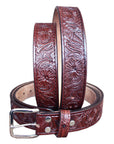 Buffalo Hide Stiched Belt – Hilason