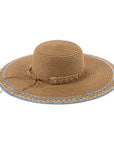 The Summer Embroidered Straw Hat