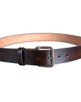 28 In Hilason Full Grain Western Leather Mens Womens Belt Dark Brown