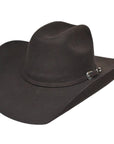Lonestar FRIO Premium 8 Star Brown Felt Cowboy Hat RCA Low Crown Dark Brown