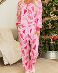 Christmas Tree Pullover and Pants Lounge Set