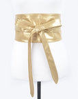 SALE The Myla Wrap Belt in Gold