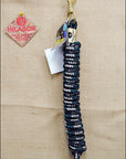 Black Hunter Green Tan Weaver Tack Horse Poly Lead Rope W/ Solid Brass 225 Snap