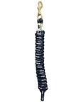 Black Hunter Green Tan Weaver Tack Horse Poly Lead Rope W/ Solid Brass 225 Snap