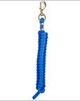 Blue Weaver Tack Horse Poly Lead Rope W/ Solid Brass 225 Snap