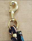 Black Brown Tan Weaver Tack Horse Poly Lead Rope W/ Solid Brass 225 Snap