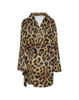 Baha Ranch Retro Pop Western Leopard Cowgirl Robe