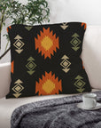 Black Aztec Pillow Case Made in America
