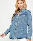 The Jaydon Denim Top