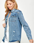 The Jaydon Denim Top