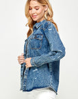 The Jaydon Denim Top