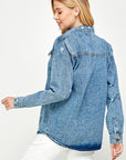 The Jaydon Denim Top
