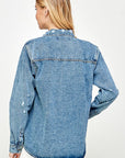 The Jaydon Denim Top
