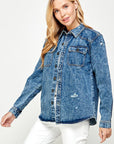 The Jaydon Denim Top