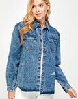 The Jaydon Denim Top