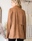 Calgary Fringe Blazer Plus Size