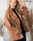 Calgary Fringe Blazer Plus Size