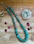 26 inch - NFR collection - sterling silver and turquoise