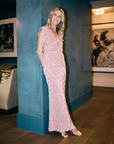 MASON by MASON'S DAUGHTER | Esme Skirt, Rose Oyster Printed Silk Crepe de Chine