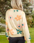Abigail Terry Flower Print Sweatshirt