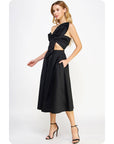 Knotted Bow Dress in color options