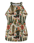 Cactus Boots Tank Top