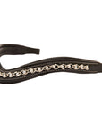 ExionPro Designer Spiral White Pearl Crystal Browband