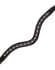 ExionPro Elegant Blue & Clear Crystal Browband