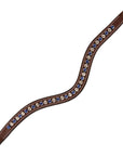 ExionPro Elegant Blue & Clear Crystal Browband