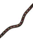 ExionPro Marvel Beauty Red, Black & Alternative Clear Crystal Browband