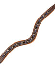 ExionPro Elegant, Attractive Blue, Black & Alternative Clear Crystal Browband