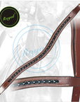 ExionPro Designer Perfect Black linked Crystal Browband