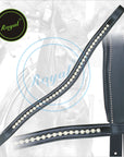ExionPro Designer Opal White linked Crystal Browband