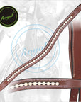 ExionPro Designer Opal White linked Crystal Browband