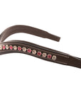 ExionPro Designer White & Pink linked Crystal Browband