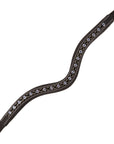 ExionPro Designer Black & Turquoise Blue Crystal Browband