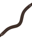 ExionPro Elegant Deep Curved Soft Padded Topaz Crystal Decorated Browband